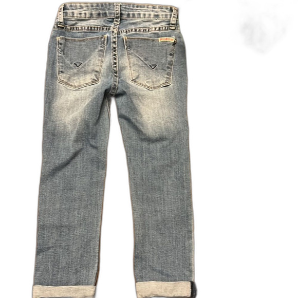Hudson cuffed jeans kids size 8 - Picture 2 of 7